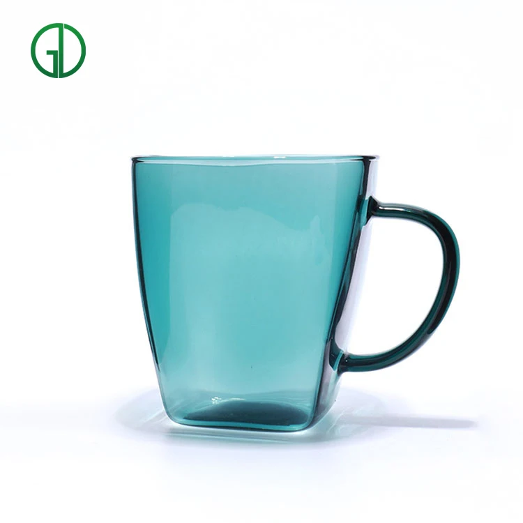 

Factory wholesale reusable glass daily use water cup juice cup