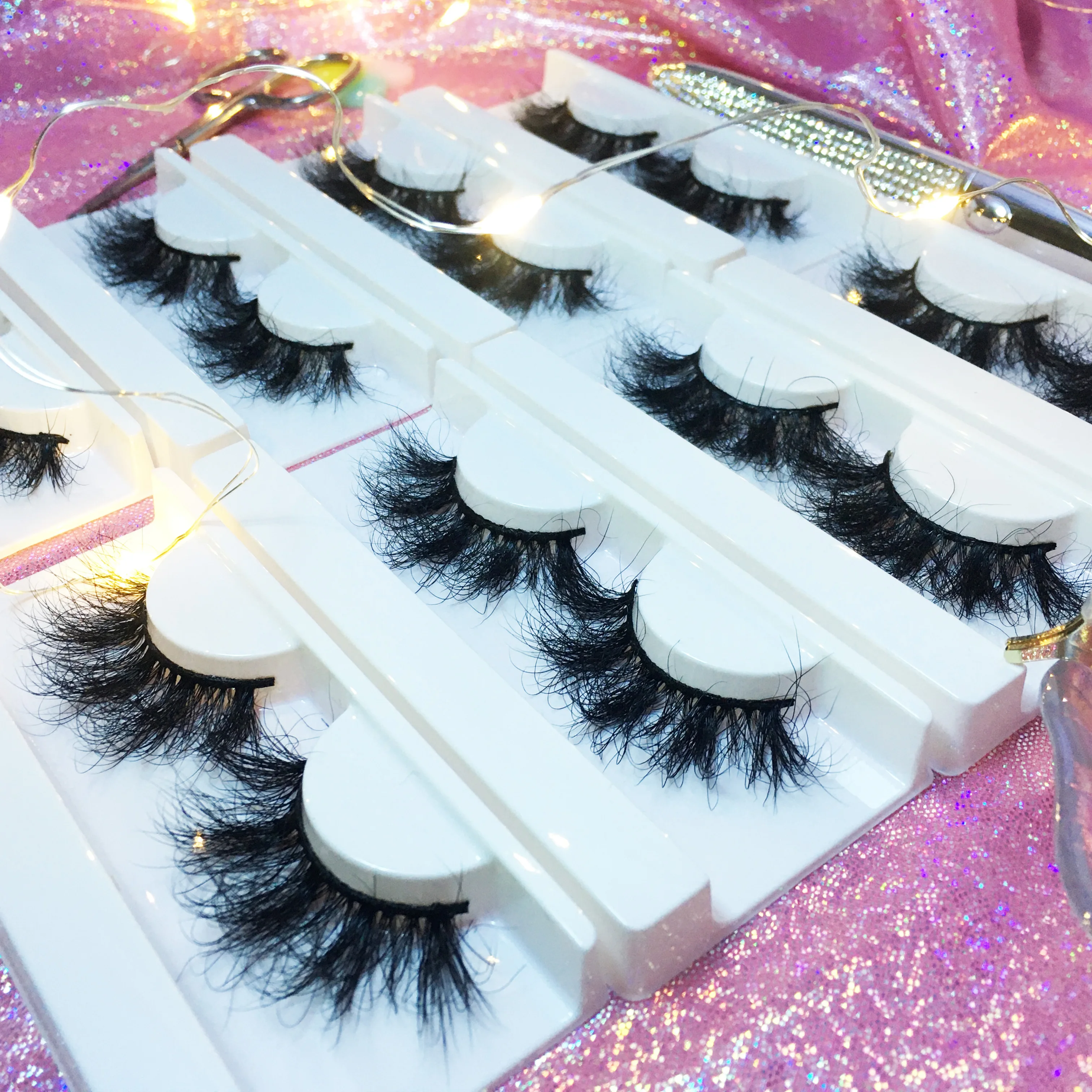 

Dramatic mink lashes super thick eyelashes 25mm eyelashes supplier