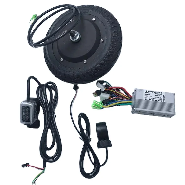 

8 inch 36v 350w adult electric scooter refitting kit hub motor with e braking controller and throttle