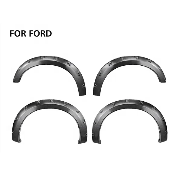 Black Flexible Fender Flares For Ford F150 20092014 4x4 Off Road