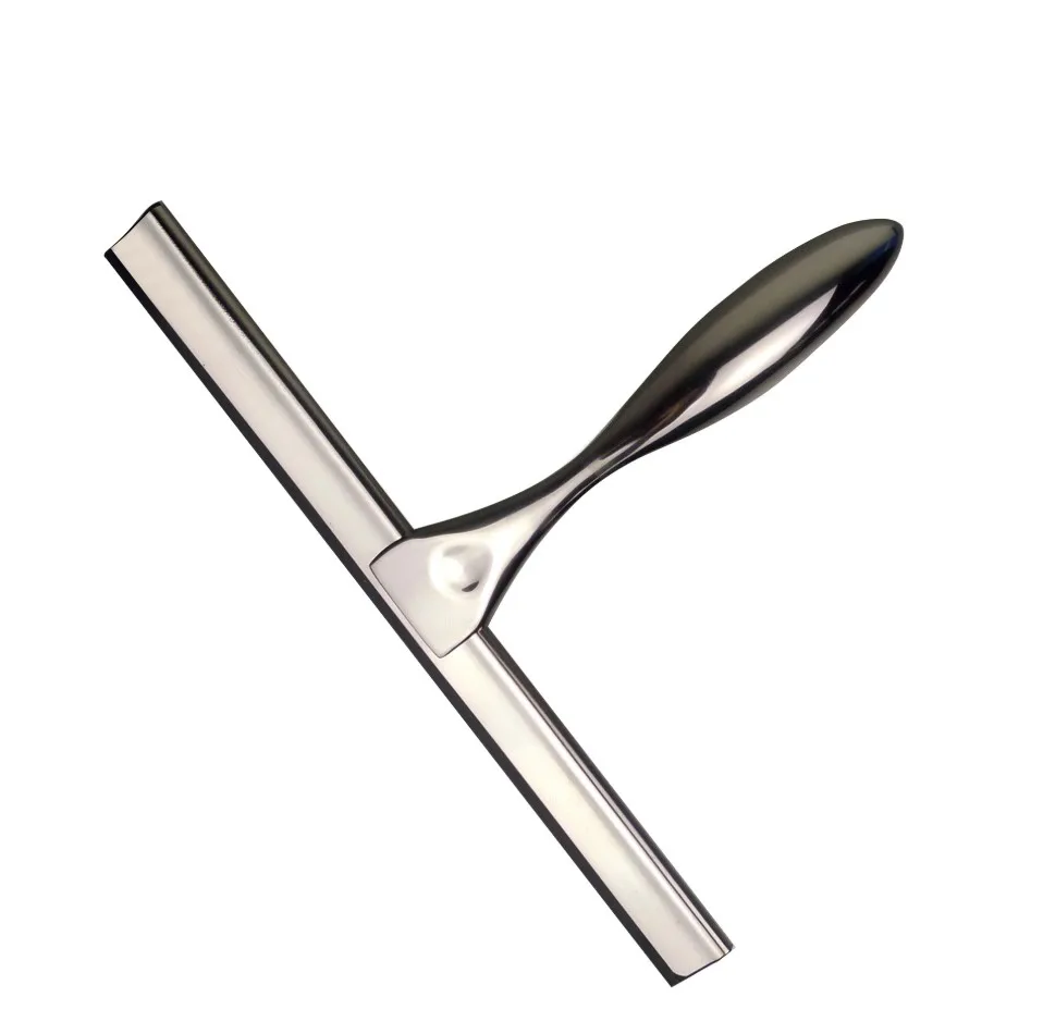 

Household Functional Shower Squeegee Stainless Steel Car Bathroom Shower Cleaning tool Window Cleaner Squeegee