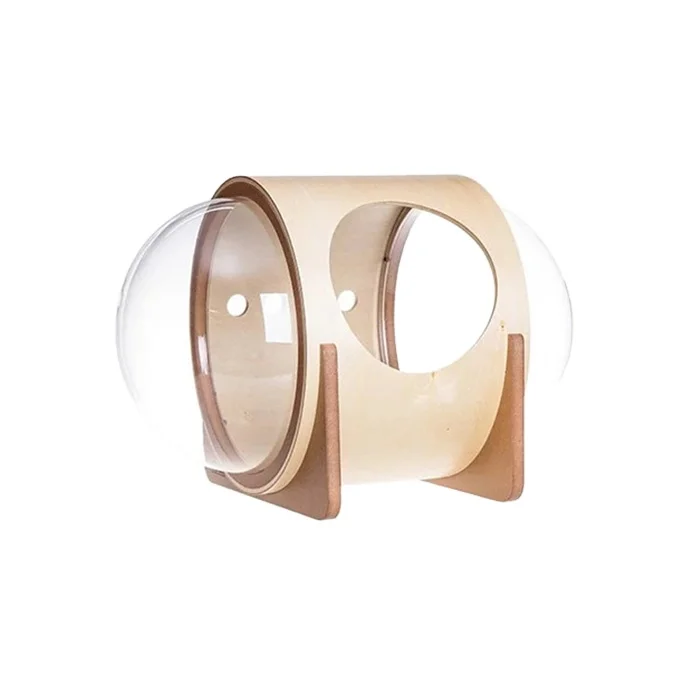 

Pets Space Capsule Bed Wooden Cats Hammock Bed Cute Cats Bed