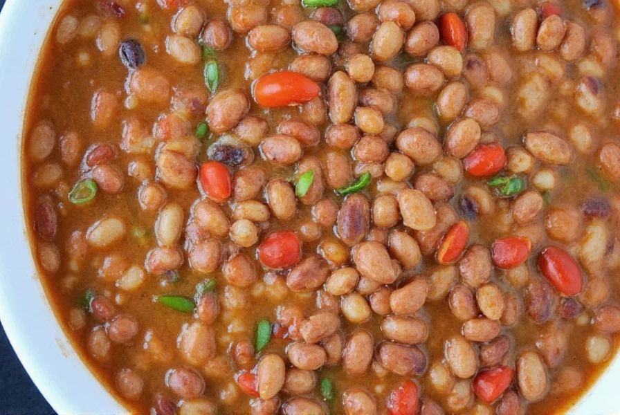 Tacos with borracho beans