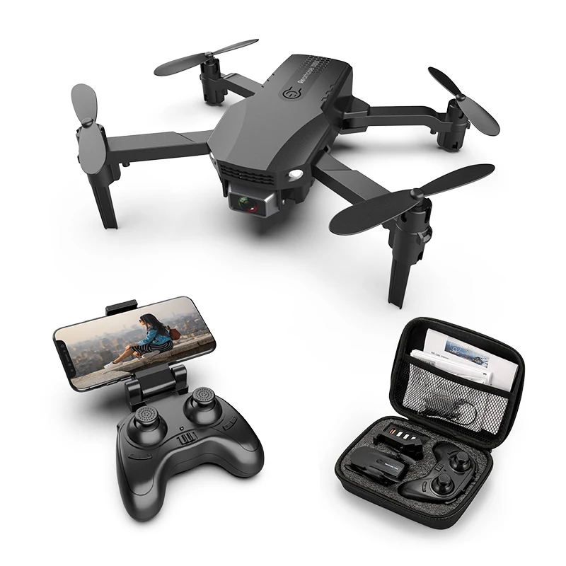 

Trending Products 2020 New Arrivals Toy Drone R16 Photography Quadcopter Mini Drone With 4k Dual Camera UAV, Black