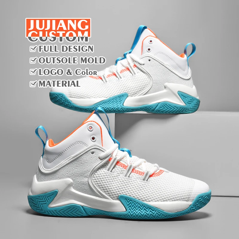 

2023 New Men Outdoor Sport Shoes Summer Basketball Sneakers Boy Plus Size 47 48 Athletic Men's Shoes Breathable Basket Shoes Men