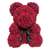 25CM and 40cm valentine preserved real rose teddy bear in box