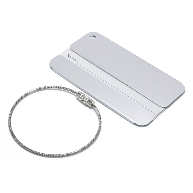 

Ship Shaped Eco-friendly Personalized Stainless Steel Metal Steamer Luggage Tag With Black Leather Strap Blank Luggage Tag