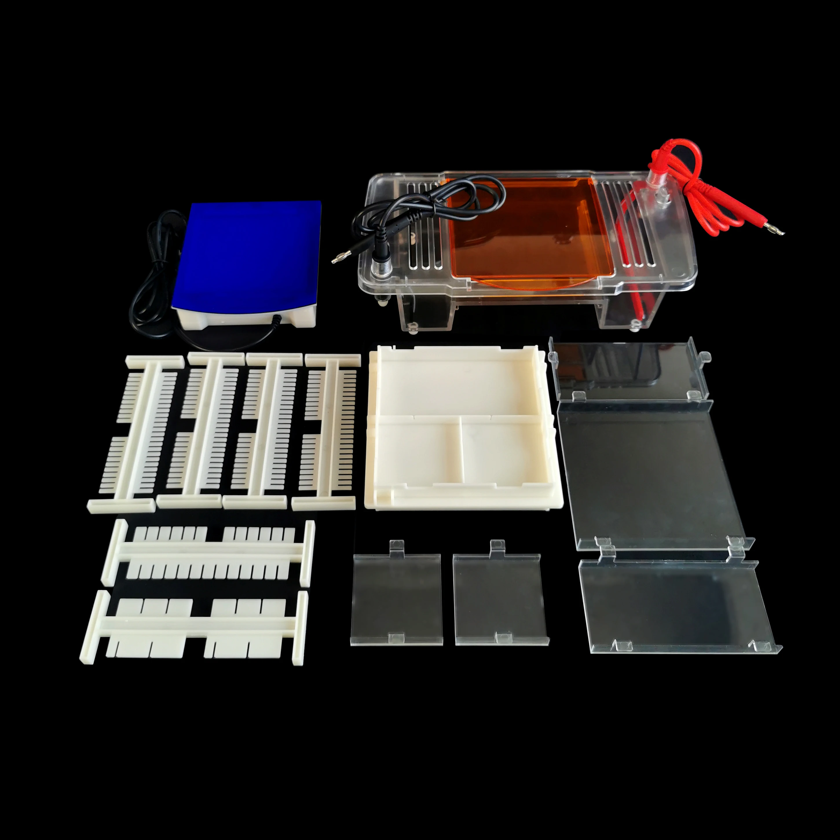 

Servicebio China Integrated Horizontal Electrophoresis System SVL-2 cell gel system horizontal with blue light glue meter