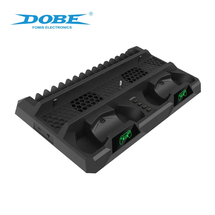 

DOBE Factory Original Multi-function Cooling Fan Charging Stand For PS4 Console Fit PS4 Pro/Slim Game Accessories, Black