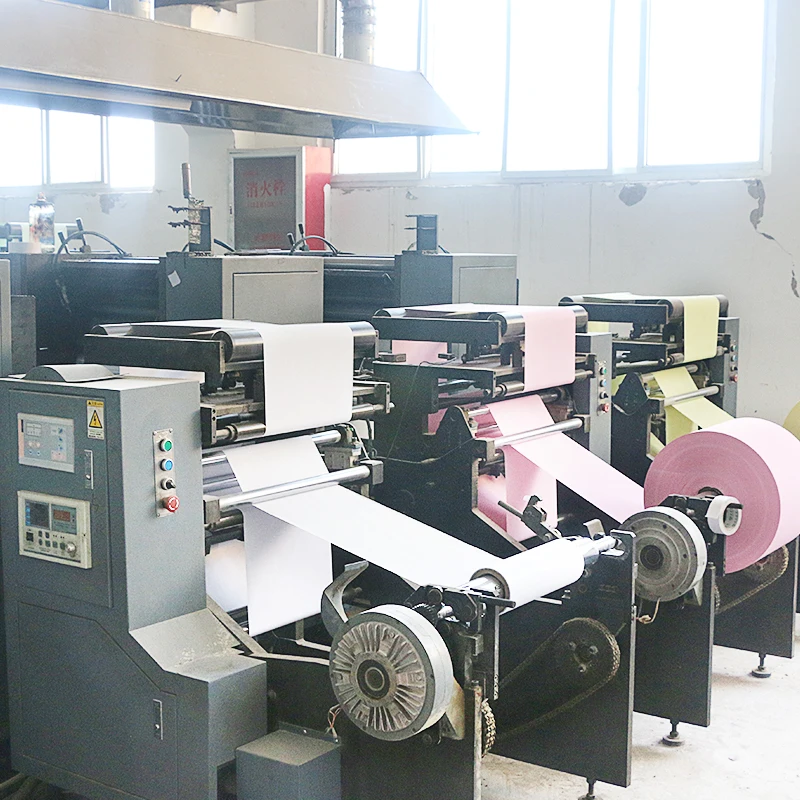 
Wholesale Price Payslip computer 5ply form pin mailer printer roll carbonless paper ncr 