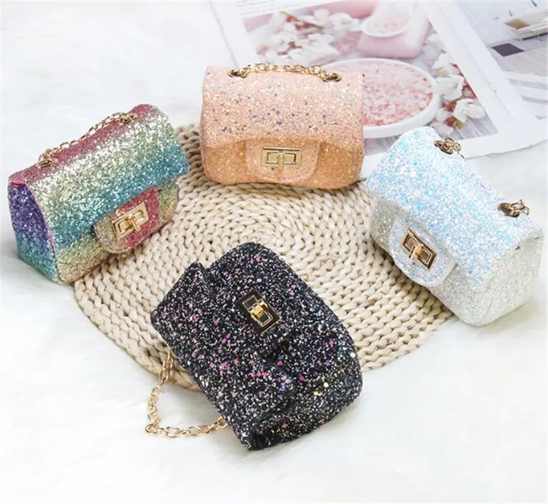 

High quality fashion kid purse bag sequined pear kids mini handbag fancy kids