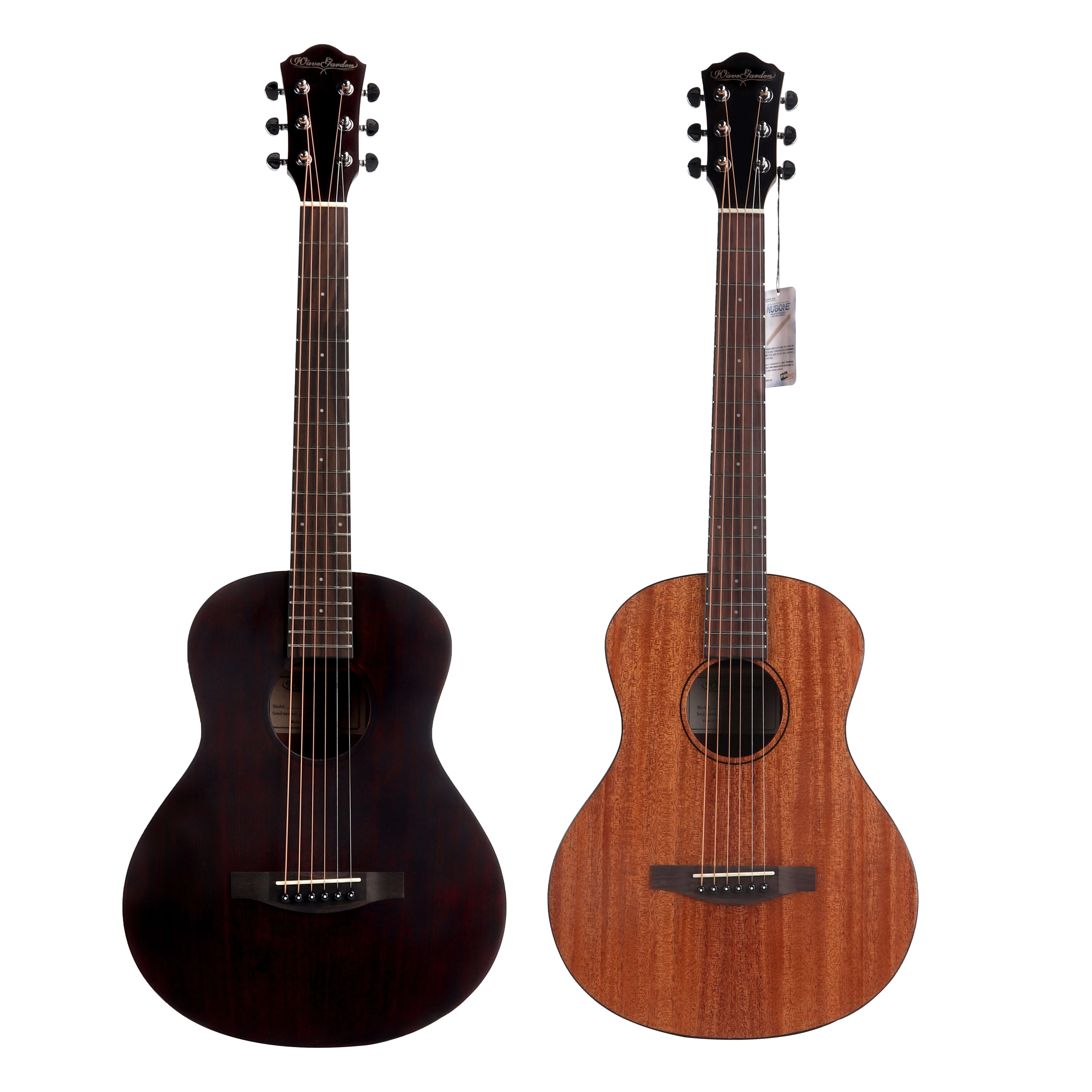 

Good sound quality no electric bass guitar acoustic wood handmade guitar for music performance