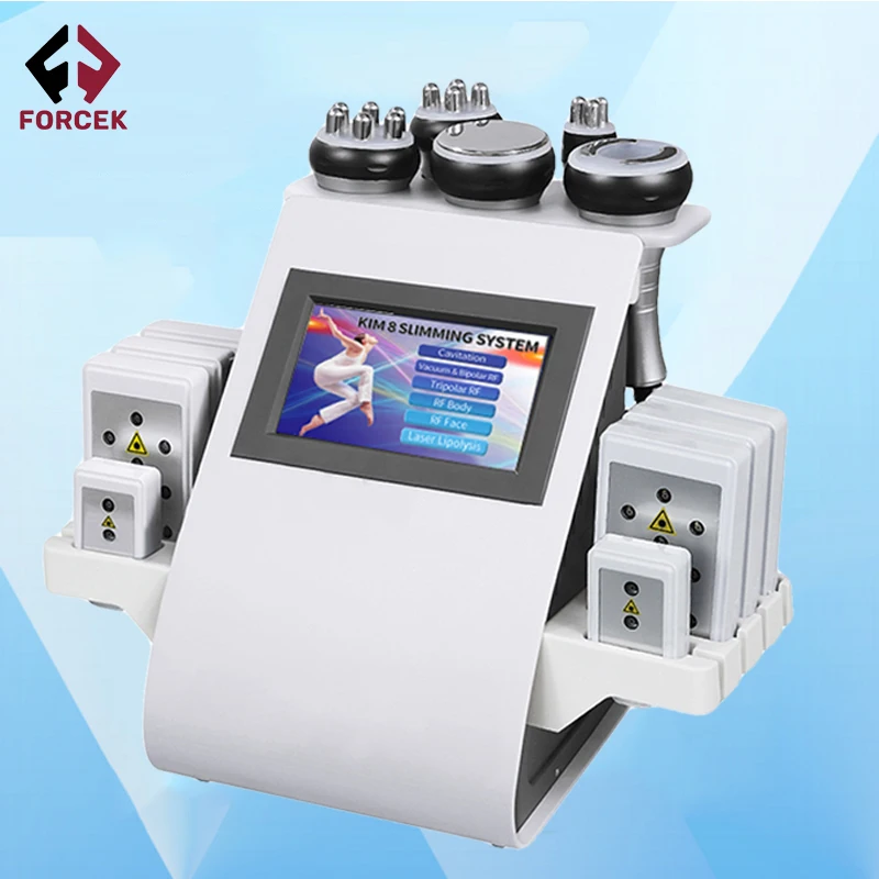 

High Quality Radio Frequency 40K mini 6 In 1 Body Slimming Machine