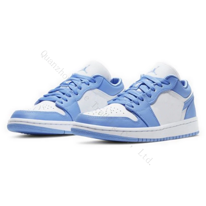 

1 Low University Blue Men women sneakers fashion casual sports shoes basketball shoes