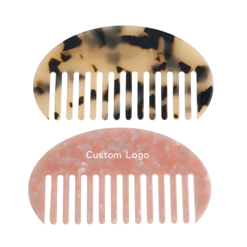 

4mm thickness Semicircle hair combs for women girls hair accessories Pocket comb combs for women