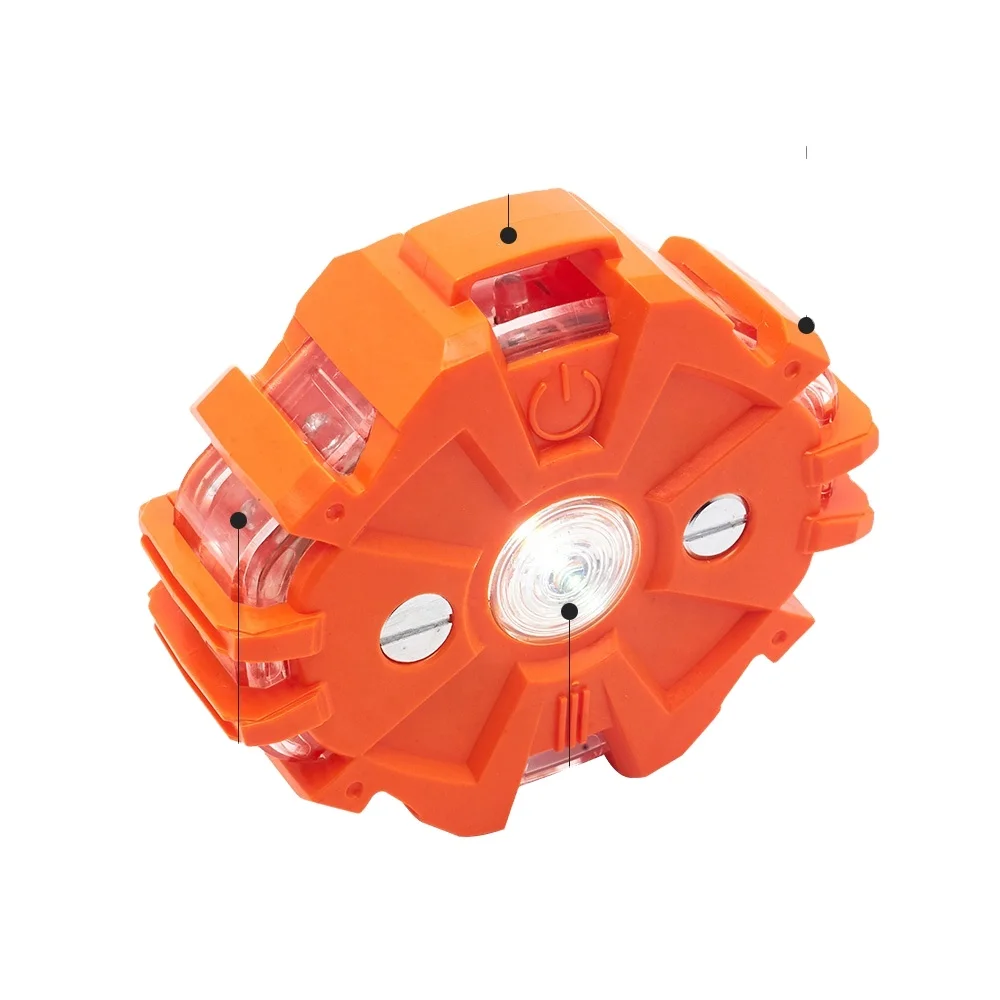 
IPX8 Waterpoof 11 Modes Emergency Safety 17PCS LEDs Roadside Magnetic Vehicle Portable Signal Warning Light Lamp 