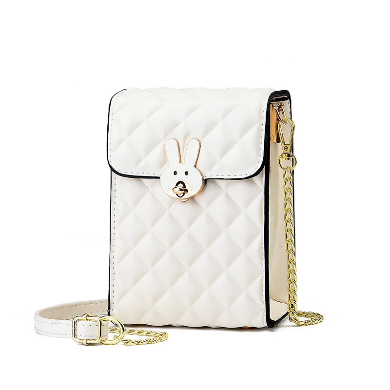 

DL044 33 Fashion design bags girl purse diamond mobile phone bag for ladies leather mini messenger shoulder bag handbags, Black....