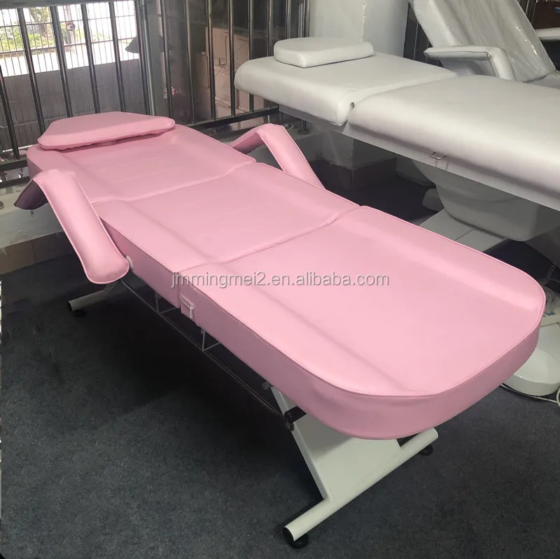 Popular Folding Beauty Bed For Salons Adjustable Beauty Salon Facial