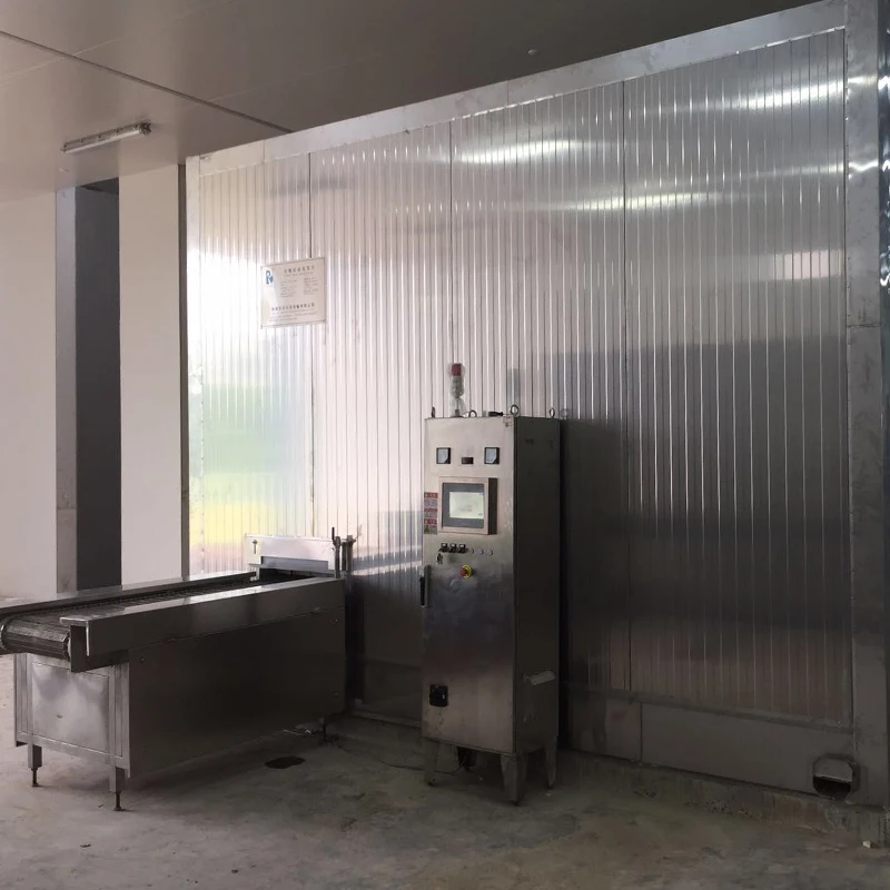 
IQF shrimp spiral freezer 