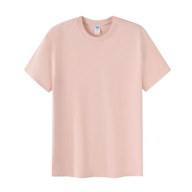 2024 Summer Collection Men's 100% Cotton O-Neck T-Shirts 2D Print Cool Printing Loose Fit Hot Sale Short Sleeve Casual 240 Gram