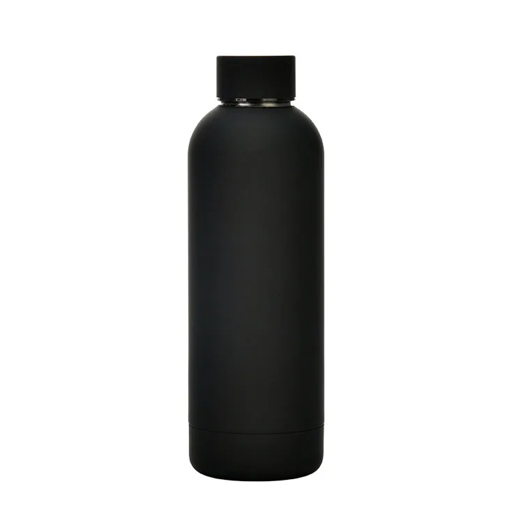 

500ml water bottle gym insulated stainless steel thermos vacuum flasks insulated, Black, white, green and custom color