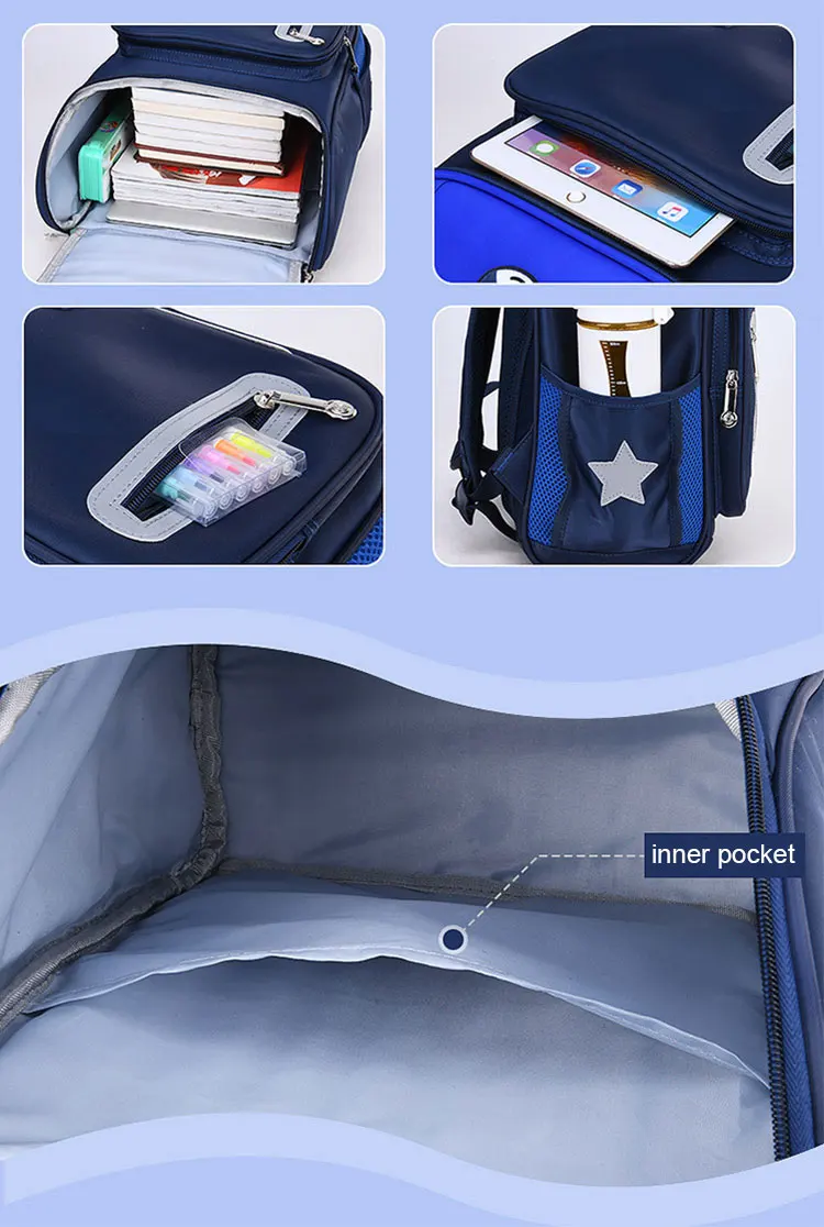 2020 cheap price 3 size Primary School Backpacks Waterproof backpack kids school bags