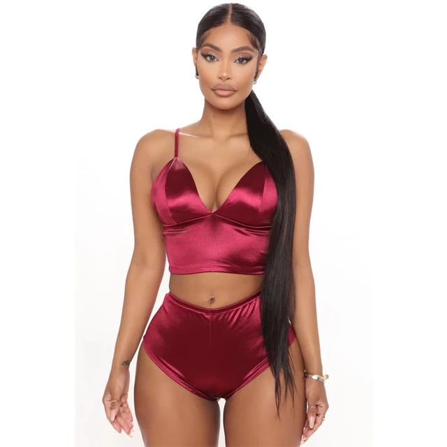 

qzbaoshu cheap sleeping wear ladies set summer night wear sexy women lingerie patchwork satin pjamas shorts 2 piece, 4 colors