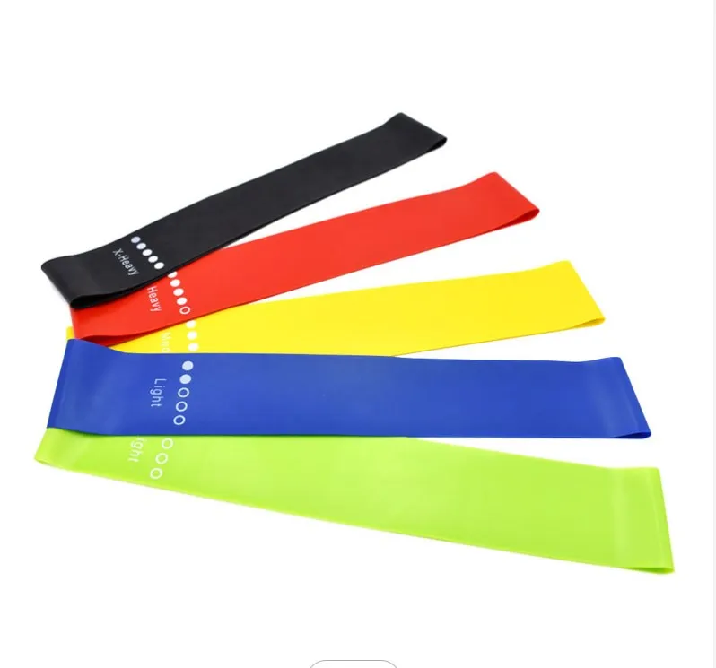 

Gym Fitness Resistance Bands for Yoga Stretch Pull Up Assist Bands Rubber Cross fit Exercise Training Workout Equipment