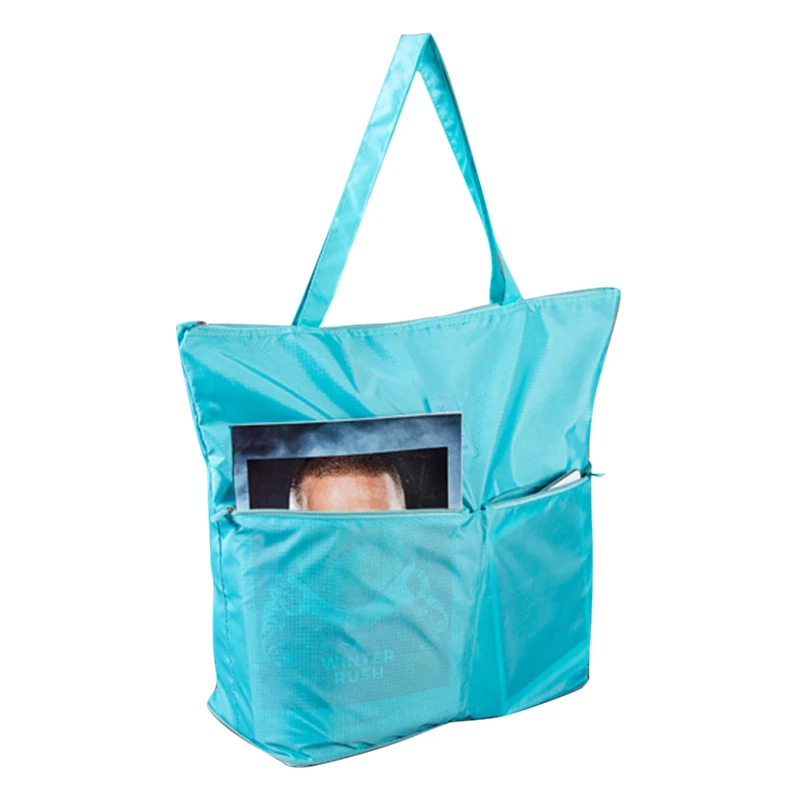 

Fashion Handbag Travel Storage Foldable Tote Bag Big Capacity Folding Bag