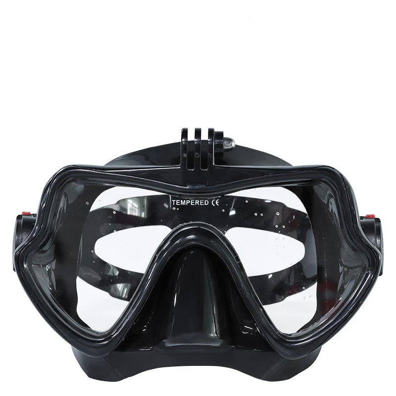

Swimming Equipment Underwater Professional Silicone Diving Mask And Snorkel, Customized color