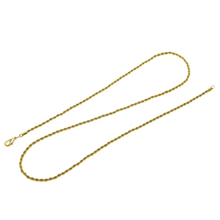 

Wholesale cheap 3mm alloy golden argent choker men women stainless steel chain vogue electroplate necklace bracelet, Mix color or custom colors