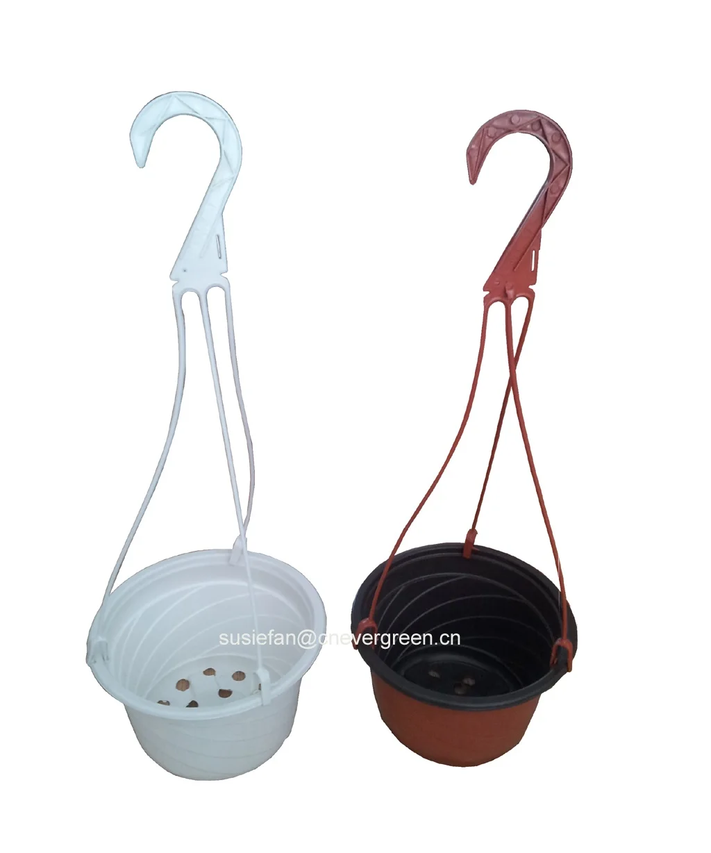 
Plastic garden hanging planter flower pot garden type pot 