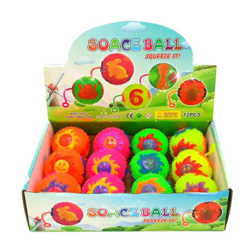 rubber squishy ball with spikes
