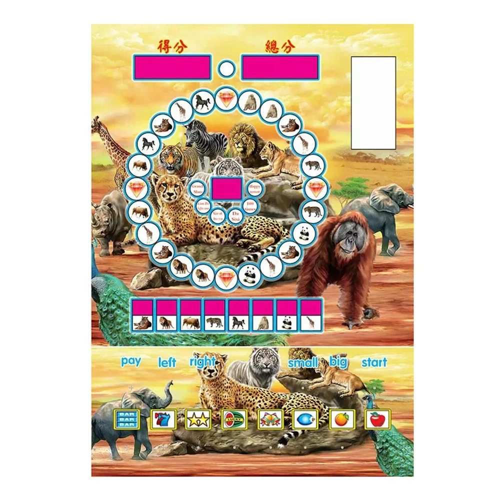 非洲流行桌面老虎机游戏机投币机赌博机迷你赌场老虎机