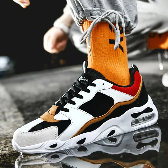 

Yellow Mens Fashion Campus Boys Travel Sneakers Black Fashion White High Quality Campus Ca Zapatos Deportivos Women Sports Shoes, Pantone color is available