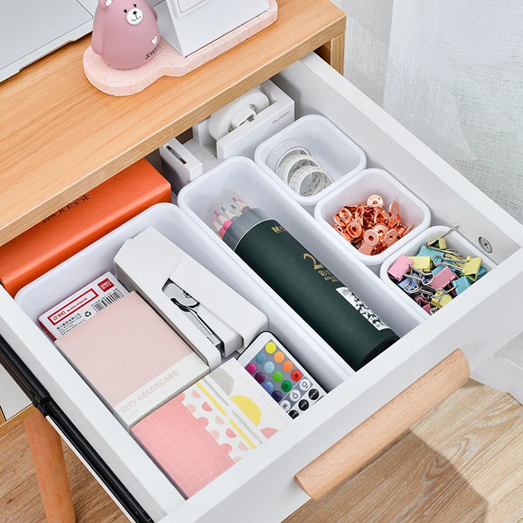 

Plastic Debris Drawers Can Be Freely Combined With Desktop Storage Boxes