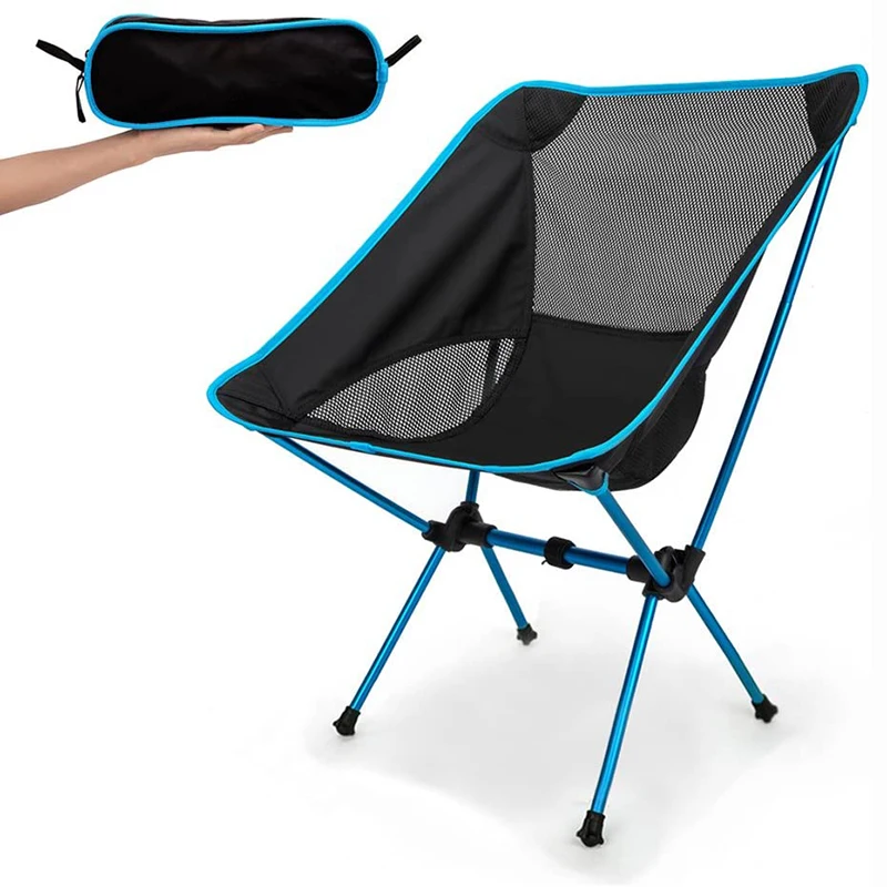 

SAVE Factory Custom Ultralight Portable Foldable Camping Backpacking Chairs Carry Bag, Whosale Outdoor Hiking Mini Moon Chairs, Customized