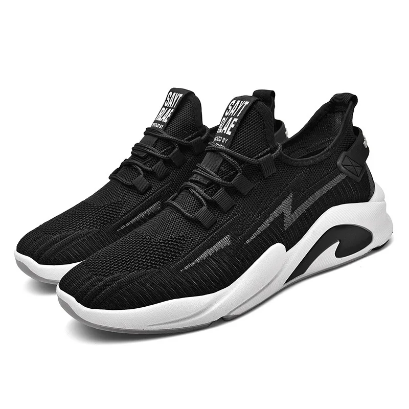 

Street Style Breathable Men Sneakers Fashion Men Platform Trainers Man Shoes, 3 colors
