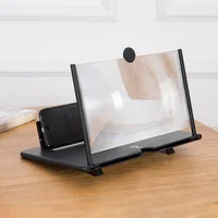 

Custom lens HD 3D 12 inch pull out type mobile phone screen amplifier