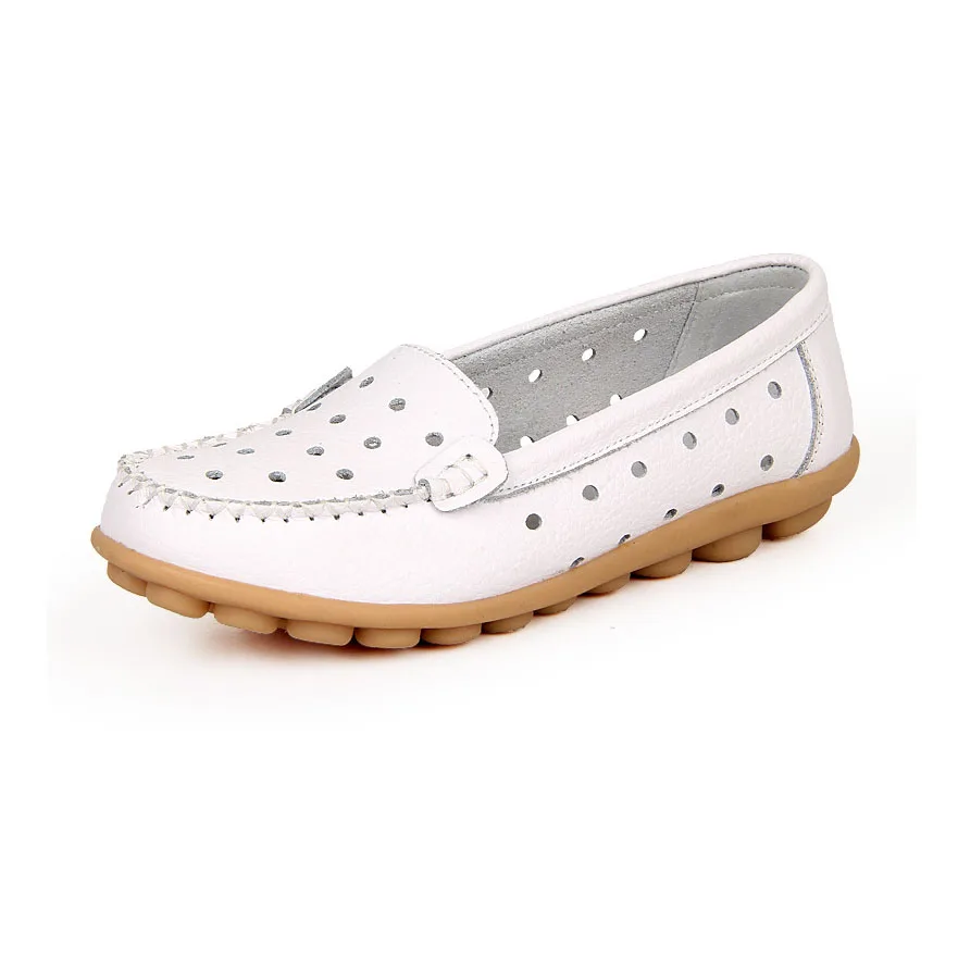 

Summer leather cheap female ladies flat summer shoes