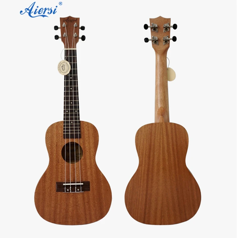 

Wholesale price Aiersi brand 23 inch Concert ukulele high quality handmade stringed instruments guitar ukelele for sale