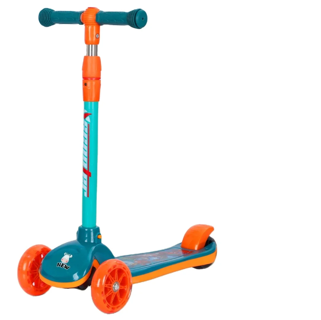 

cheap 3 wheels 3 in1 skate scooter for kids nylon bottom plate with light and music wheel