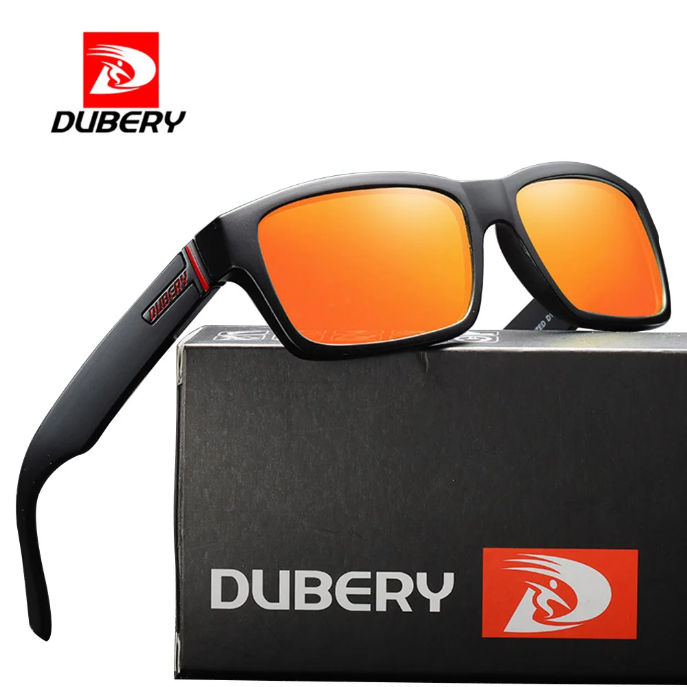 

DUBERY New Brand Polarized Sunglasses Men Sports UV400 Driving Sun glasses Mirror D189