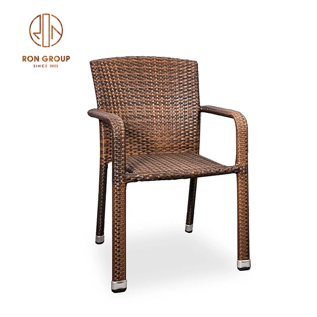 hotel chairs Alum wicker stacking chair