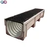 Resin Concrete Gutter Flat Mouth with Card Mouth Plastic Building Materials Gutter