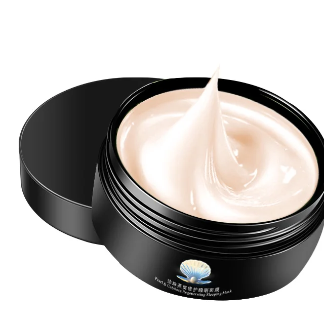 

Custom Deep Moisturizing Pearl Bird's Nest Repair Facial Sleeping Mask Cream