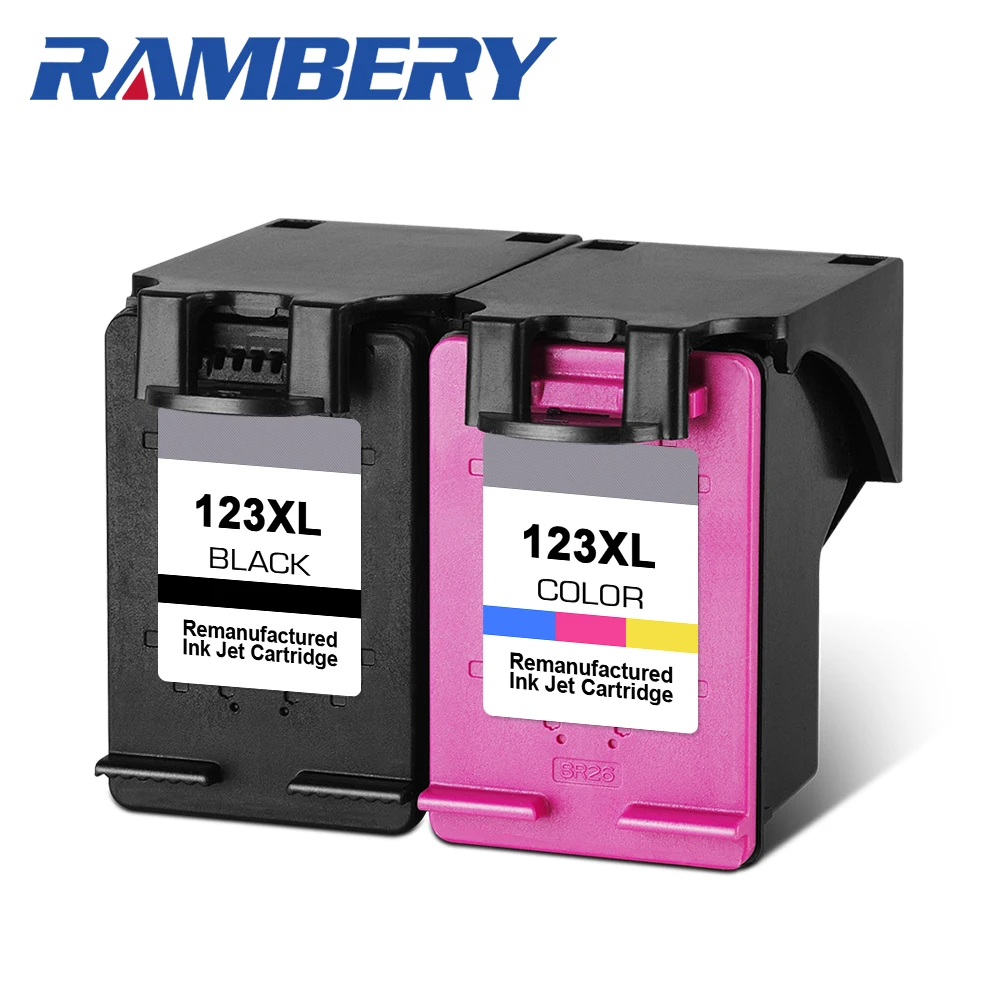 
RAMBERY 123XL Cartridges Replacement for hp 123 xl hp123xl Ink Cartrige for Envy 2620 1110 2130 2132 3630 3632 4520 5010 5020 