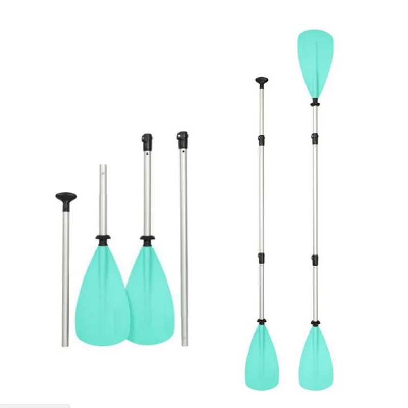 

Fiber Glass Light Weight Shaft SUP Paddle Kayak Paddle Board Accessory OEM LOGO Inflatable Stand Up Paddle Surf Aluminum, Blue