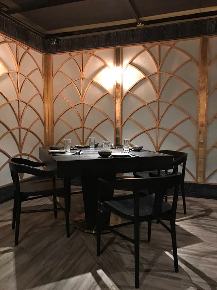 
Luxury Restaurant Furniture for Dining and Chair set 