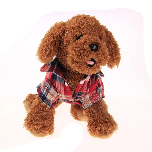 

High Quality Lovable Fashion Dog Checked Art Shirt Pet Clothes Plaid Dog Shirt
